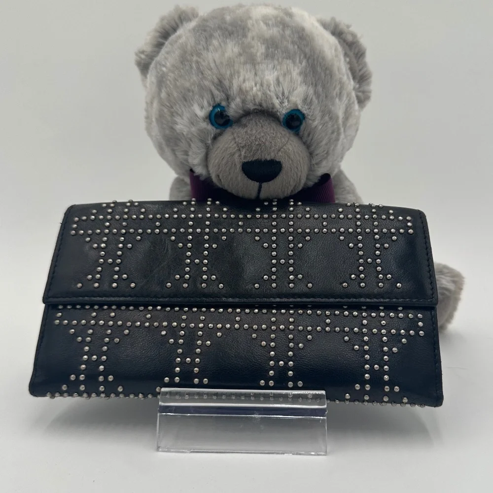 Christian Dior Studded Wallet - Picture 1 of 13